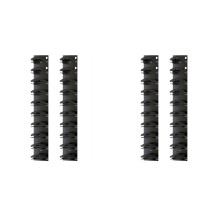 4PCS Hat Organizer for Baseball Caps Hat Rack for Wall with Strong Adhesive Hold to 20 Hats,Hat Hanger Holder Display