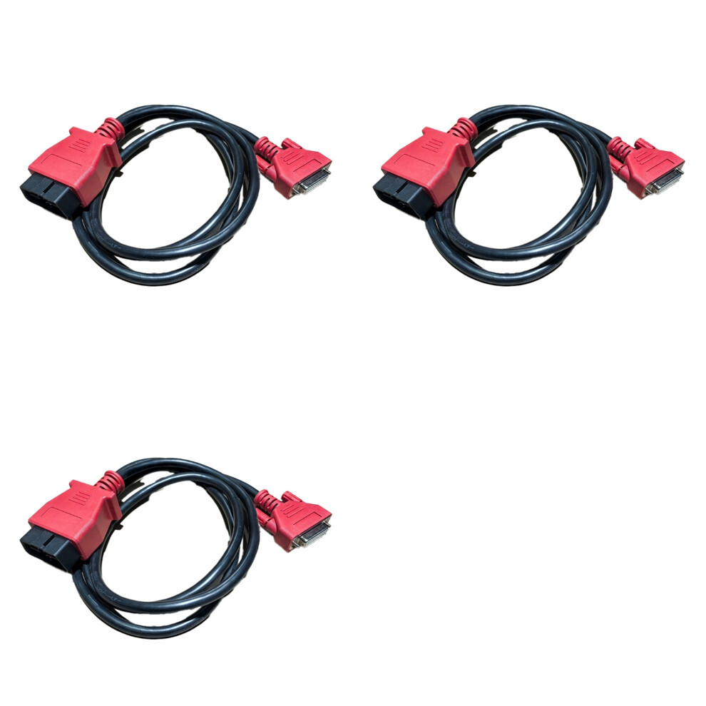 3X Obd2 Cable Main Test 15 Pin Cable For Autel Maxisys Mk808 / Mp808 / Ms906 / Ms908 / Mk908, 15Pin Obd2 Extension Cable 4713629619688