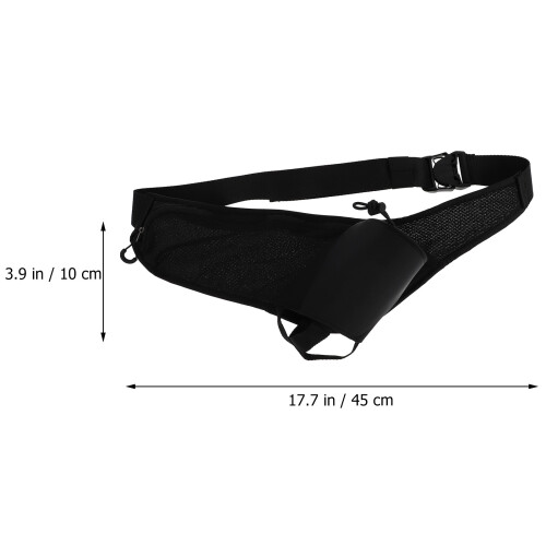 1Sac Fitness Noir Résistant Compartiment Pour Bouteille 1
