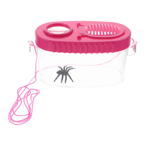2pcs portable insect containers with magnifier for home use 2