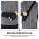 1Sac Fitness Noir Résistant Compartiment Pour Bouteille 5