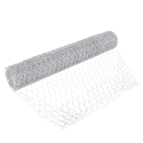 1 Roll Of Hexagonal Wire Mesh Art Net Chicken Wire Poultry Netting 2