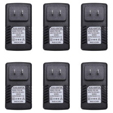 6X Power Supply Ethernet POE Injector Adapter for IP Phone Gateway IP Camera(24V/1A US Plug)