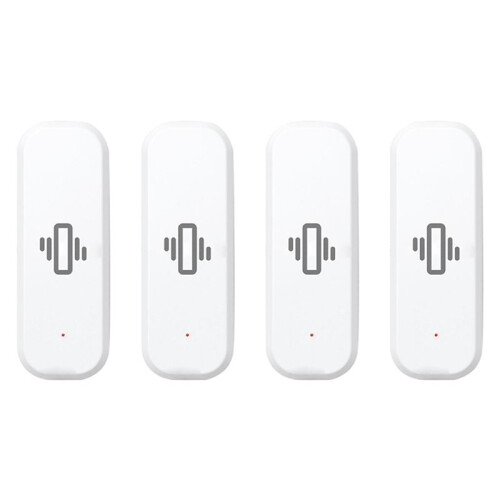 4X Zigbee  Vibration Sensor Detection Tuya  Life APP Notification Real- Motion Vibration Alarm  Home