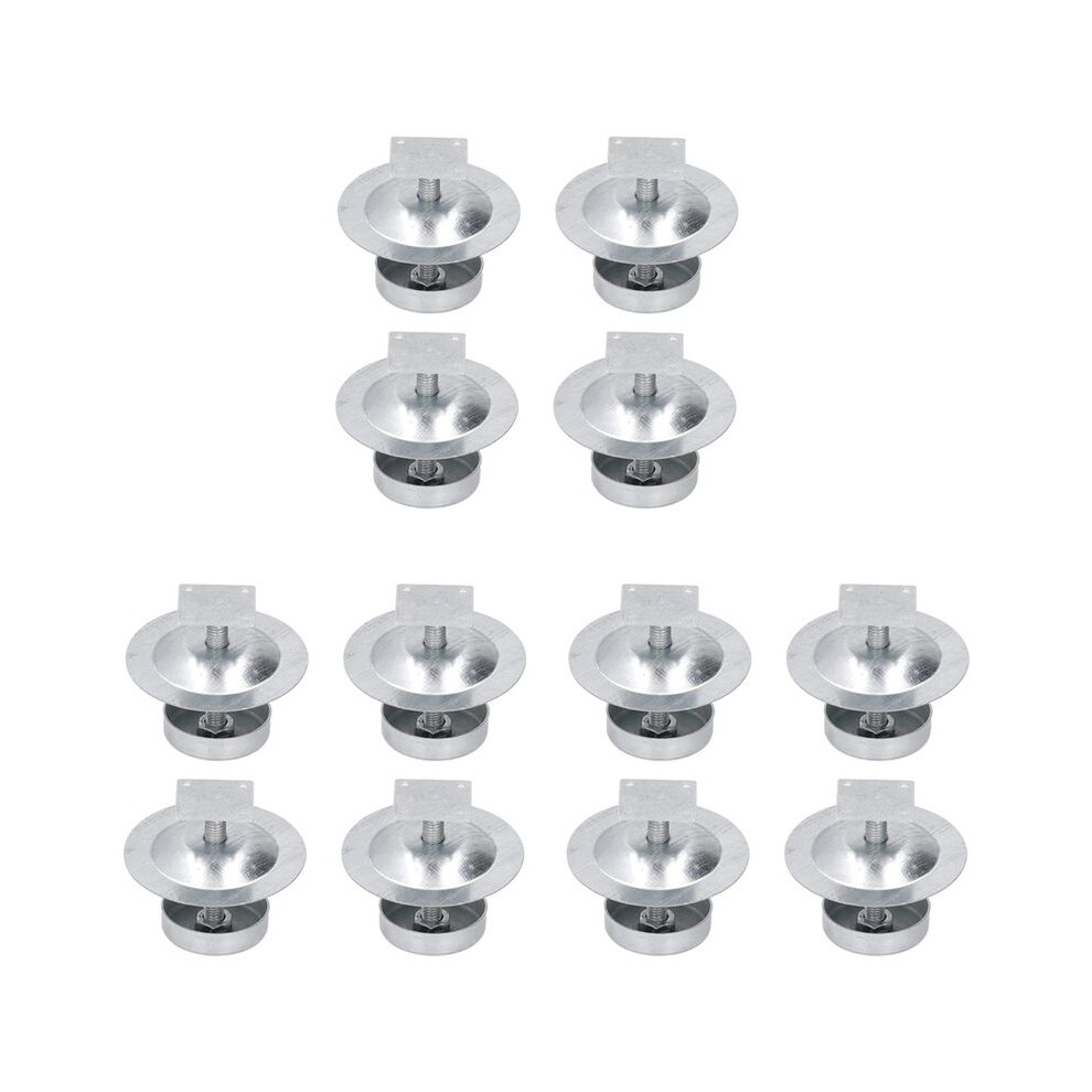 12Pcs Ant Proof Hive Feet Stainless Steel Beehive Base Ant-Proof Device Beehive Stand 6031166257742