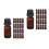 40Pcs Brown Glass Perfume Bottles Durable Makeup Container No Spill 4