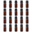 40Pcs Brown Glass Perfume Bottles Durable Makeup Container No Spill 9