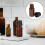 40Pcs Brown Glass Perfume Bottles Durable Makeup Container No Spill 10