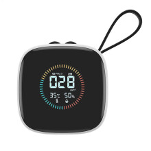 Indoor Air Quality Meter Portable LED Display Handheld with Strap Multi Purpose Dust Detection Tool Outdoor Adventures