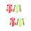 4Pcs Adjustable Skipping Ropes for Kids Durable Portable Jumping Ropes 7