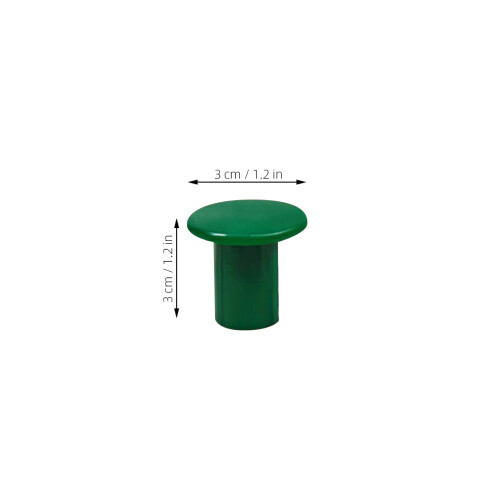 24pcs plastic round safety caps for garden bamboo support sticks 1