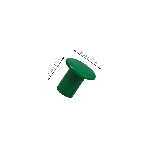 24pcs plastic round safety caps for garden bamboo support sticks 2