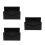 3Pcs Black Acrylic Mail Organizer Desktop Holder for Office and School 9