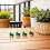 24pcs plastic round safety caps for garden bamboo support sticks 6
