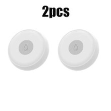 (2pcs Sensor) Ewelink Home Water Leakage Alarm Independent Water Leak Sensor Detector Flood Alert