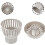 1Pc Durable ABS Fish Pond Drain Filter Skimmer Leaf Collector White 7