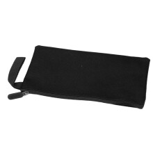 Industrial Canvas Tool Bag Waterproof Zipper Pouch for Tools Black