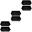 6Pcs Black Starter Tray Kit Propagation Trays with High Bottom Design 5
