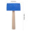 Rubber Wood Grain Tool Blue for Easy Reusable DIY Wall Decoration 2