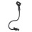 Flexible Microphone Stand 30cm Telescopic Hose Support Gooseneck Desktop Mount 1