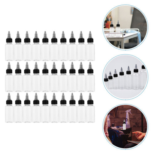 30Pcs Pointed Glue Bottles Squeeze Refillable Liquid Containers 2