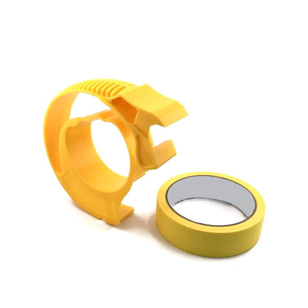 Painter Masking Tape Applicator Dispenser Machine With Tape Cutting Tool For Repair And Beautify Crack In Tile Yellow 6033000123718