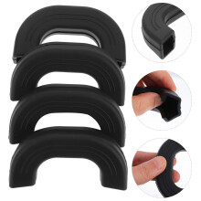 pezzi di coprimanici in silicone per pentole, resistenti al calore e antiscivolo, per utensili da cucina.
