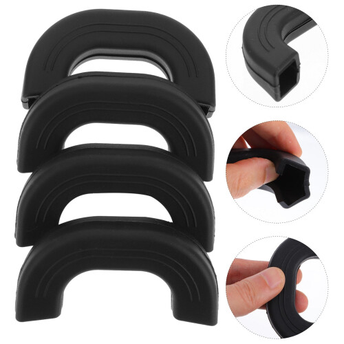 4Pcs Silicone Pot Handle Holder Heat Resistant Skid Resistant Kitchen Tool Covers