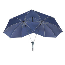 Couple Canopy, Automatic Couple Umbrella With Easily Open/Close Umbrella Windproof Umbrella Waterproof Designs For 2Person Canopies