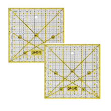 Ausverkaufs-Messlineal unter 5 , quadratisches Schneidelineal, DIY-Quilt-Patchwork-Nählineal-Werkzeug, Nählineal, Kunsthandwerk, Nähen, 2-teilig