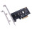 High-Performance M.2 NVMe to PCIe Adapter Card for SSD Integration Boost PC's Speed 1