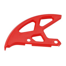 For Honda CR125R CR250R CRF250 450R X Bakre bremsekaliperbeskyttelse og skivedeksel Rød