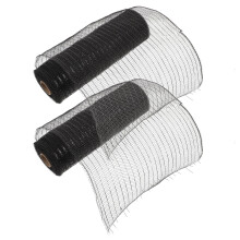 Wreath Mesh Rolls Mesh Ribbon Black 2Pcs