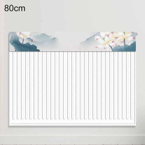 Capac elegant antipraf pentru calorifer: Decor interior moale, stilat și funcțional! 80 cm