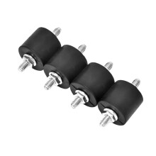 M6M8 Antivibrationsgummiisolatorbeslag - Støjreduktion og nem installation!