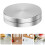 OUNONA Aluminum Cake Turntable Set Rotating 2-Pc 1