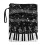 Zippered Book Cover with Pocket – 300D Polyester, 1 pc 1