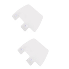 2PCS Sucktion Cup Basin Sink Water Guard Anti-splash Splashproof Baffle for Home Kitchen Bathroom