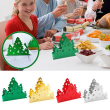 Christmas Napkin Holder – Stainless Steel, Compatible with Paper Napkins & Towels