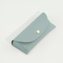 Soft Leather Glasses Case for Men and Women 1 Pack