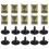 20x U-formede klips, sekskantmuttere, boltskruer, sett, bilchassis, metallplater, hurtigfester, biltilbehør til BMW - E21, E30, E36, E46, E90 1