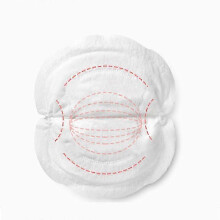 Disposable anti-overflow milk pad rubber tendon wood pulp lactation period postpartum milk separation breathable 100 pieces