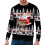 Pull de Noël pour homme, motif festif amusant, coupe ample 1