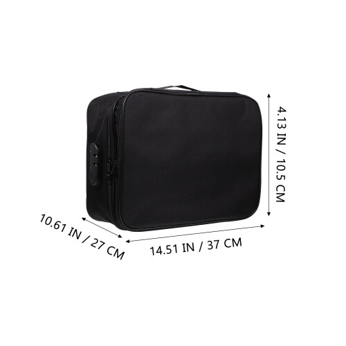 Rectangular Box With Lock Multi-Layered Oxford Cloth 1set 1