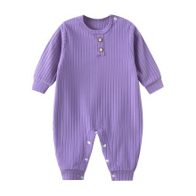 Chlapecké body pro batolata, teplé, zesílené, s dlouhým rukávem, žebrované, jednobarevné, pohodlné, pro miminka, 6-9 měsíců