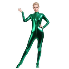 Női teljes testes táncos catsuit stretch bodycon zentai ruha