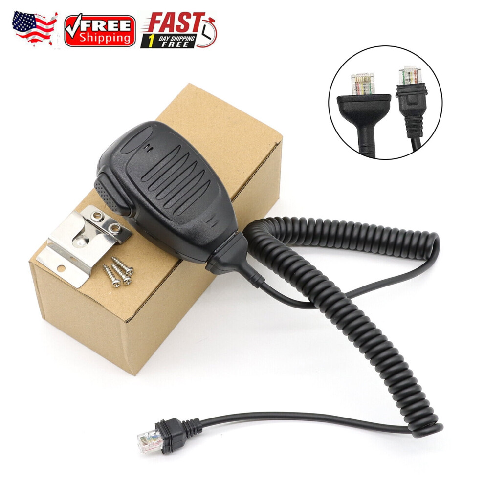 For Kenwood Kmc-35 Handheld Wired Microphone Two Way Mobile Radios With Bracket 9028731600161