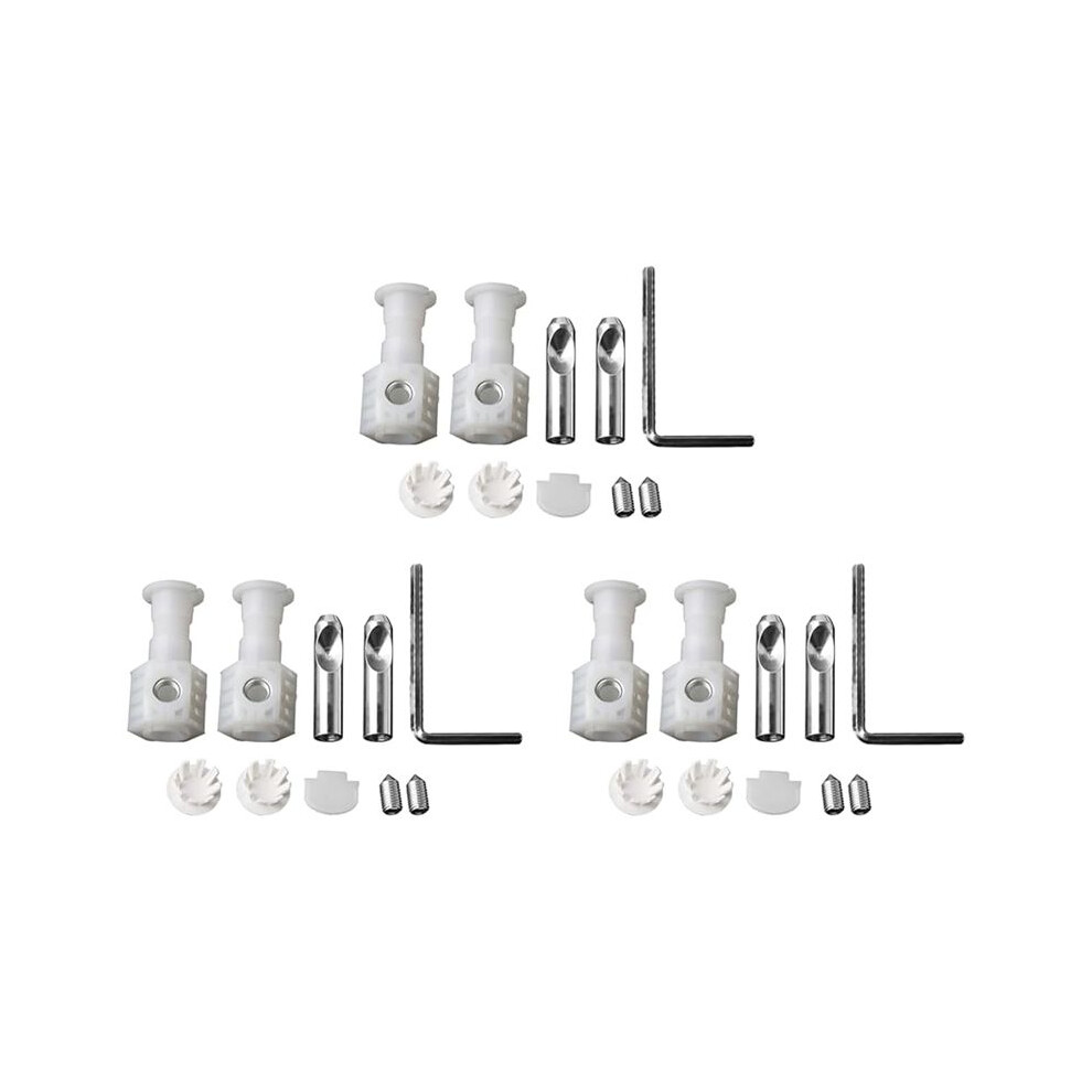 3X Wall Hung Toilets Fixing Kits Fixing Screws Fixing Bolts Universal Wall Mounting Toilet Fixing Bolts Screws Set 6033970388940