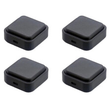 4X Clavier à Grandes Touches Personnalisé à une Touche, Clavier Macro Programmable USB, Bouton de Raccourci à une Touche, Copier-Coller, Clavier