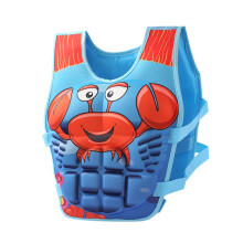 Toddler Swim Vest, Kids Float Jacket for 20-30-40-50 lbs Girls and Boys, Float Swimwear with Duel Adjustable Safety Strap Dark Blue 6-9Years